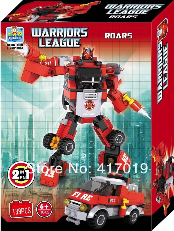 QLT Warriors League Kre O Style Optimus Prime Combiner Image  (11 of 12)